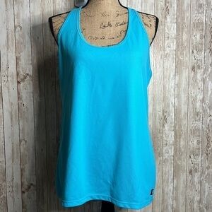3/$15 ☮️ 💚 Champion Athletic Performance Blue Racer Back Tank Top